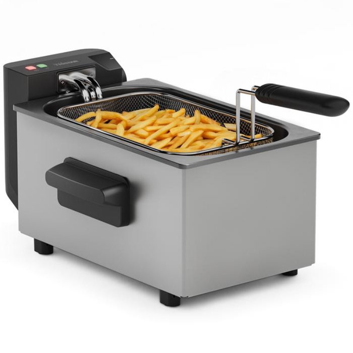 Tristar FR-9334 Freidora de 3 L, 2000 W, Plata